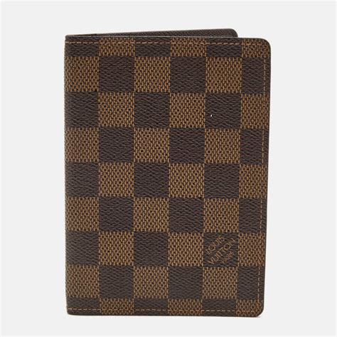 louis vuitton damier passport cover|Louis Vuitton passport hot stamp.